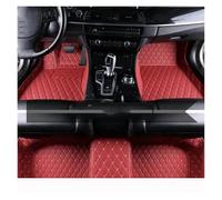 Tapis de Voiture Car Floor Mats for BMW for X3 F25 2011 2012 2013 2014 2015 2016 Custom Auto Foot Pads Automobile Carpet Cover Rubber Heel Pad(VIN Rouge)