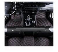 Tapis de Voiture Car Floor Mats for BMW for X3 F25 2011 2012 2013 2014 2015 2016 Custom Auto Foot Pads Automobile Carpet Cover Rubber Heel Pad(Noir Rouge)