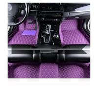 Tapis de Voiture Car Floor Mats for BMW for X3 F25 2011 2012 2013 2014 2015 2016 Custom Auto Foot Pads Automobile Carpet Cover Rubber Heel Pad(Violet)