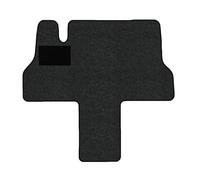 Tapis de Voiture Compatible avec Peugeot J5 Type 280, 290 2-Sitzer (Construction 1981-1994), Hit Anthracite | 1 PCE | Contour Bleu Clair