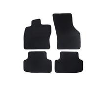 Tapis de Voiture Compatible avec Suzuki Wagon R/R+ Type MM (Construction 2000-2016), Deluxe Noir | 4 pcs. | Contour Vert foncé