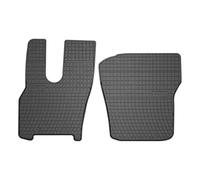 Tapis de voiture El Toro compatible avec DAF XG+ 2022- sur mesure en caoutchouc | Remarques: version avec siège pneumatique droit ou siège de cinéma | Matériau durable | Bord de protection