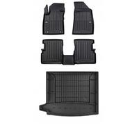 Tapis de voiture en caoutchouc - FROGUM - Ensemble 3D - MG ZS 1 2017-2024 - Sur mesure - Élastomère plastique (TPE)