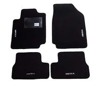 Tapis de voiture en moquette avec 4 logos modèle voiture MICRA K12