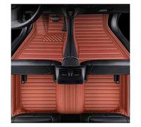 Tapis de Voiture Ensemble Tapis Sol Voiture pour Range pour Rover pour Evoque 2016-2019 Accessoires Imperméables Mignons Tapis Intérieurs Automatiques Kit Tapis Voiture(Brun)