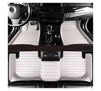 Tapis de Voiture Ensemble Tapis Sol Voiture pour Range pour Rover pour Evoque 2016-2019 Accessoires Imperméables Mignons Tapis Intérieurs Automatiques Kit Tapis Voiture(Blanc)