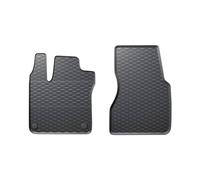 Tapis de voiture Geyer & Hosaja compatibles avec Renault Twingo III 2014- sur mesure en caoutchouc | Matériau résistant | Surface antidérapante | Imperméable
