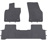 Tapis de voiture Geyer & Hosaja compatibles avec Volkswagen Touran III 2015- sur mesure en caoutchouc | Matériau résistant | Surface antidérapante | Imperméable