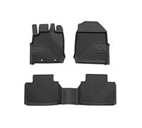 Tapis de voiture No.77 compatible avec ISUZU D-MAX III 2019 sur mesure en caoutchouc | Notes: 4 portes, cabine étendue | Ensemble de tapis haut de gamme | Matériau TPE durable | Bordures supérieures