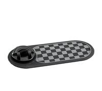 Tapis de voiture - Organisateur de tableau de bord multifonction, coussin de rangement antidérapant, support de téléphone, affichage du numéro de stationnement, accessoire intérieur haut de gamme, tap