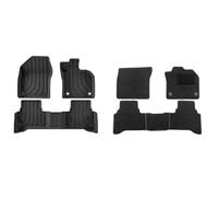 Tapis de Voiture pour Toyota Prius 5th Generation 60 Series 2023 RHD Double Layer, Tapis de Sol en Caoutchouc TPE Toutes Saisones Écologique Antidérapant Accessoires