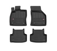Tapis de voiture ProLine 3D compatible avec SEAT Leon III 2012 et SEAT Leon III Cross Sport 2015- / SEAT Leon III Cupra 2014 - sur mesure en caoutchouc | Set de tapis premium