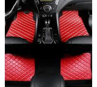 Tapis De Voiture - sur Mesure pour Bugatti Chiron Coupe 2016 2017 2018 2019 2020 2021-, Tapis De Sol Durable ImperméAbles Et AntidéRapants Ensemble,Red