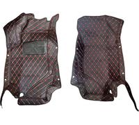 Tapis de Voiture sur Mesure pour Peugeot pour 2008 2019-Aujourd'hui P24 Première rangée, Tapis en Cuir PU, Tapis durables pour Toutes Saisons Tapis de Voiture