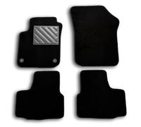 Tapis de Voiture sur Mesure UP (2011-), avec seuils de Porte en Caoutchouc renforcé et Boutons de Fixation