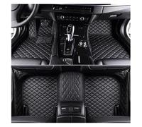 Tapis de Voiture Tapis De Sol De Voiture À Couverture Complète 3D Personnalisés pour VW pour Atlas 7 Sièges 2021 2022 2023 Ensemble De Tapis De Sol Intérieurs(Tout Noir)