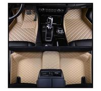 Tapis De Voiture Tapis De Sol De Voiture en Cuir, Imperméable, Accessoires D'intérieur, pour Genesis GV60 2023 Tapis De Sol Voiture(Beige)