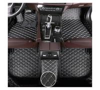 Tapis De Voiture Tapis De Sol De Voiture pour BMW Série 5 E60 2004 - 2010, Couverture Complète en Cuir, Revêtement De Sol De Luxe Tapis De Sol Voiture(Beige Noir)