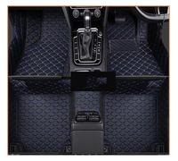 Tapis de Voiture Tapis De Sol De Voiture pour Jaguar pour S-Type pour SType 1999~2007 Tapis en Cuir Durable Tapis Anti-salissures Pièce Intérieure Voiture(RHD Black Blue)
