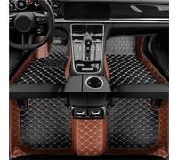 Tapis De Voiture Tapis De Sol pour Lexus is 2020 2021 2022 2023 2024 2025 2026, Accessoires D'intérieur Voiture, Ensemble Complet Tapis Et Moquettes(Black and Brown)