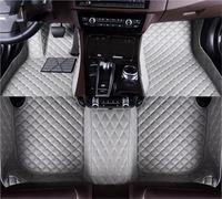 Tapis De Voiture Tapis De Sol Voiture À Couverture Intégrale pour Mitsubishi pour Outlander 2000-2007 2008-2012 Protection Intérieur Toutes Saisons Mat De Sol Toutes Saisons(Couleur 10,2000-2007)