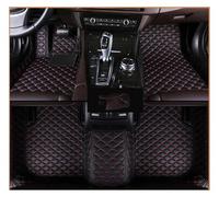 Tapis de Voiture Tapis De Sol Voiture pour Nissan pour Versa pour Note 2014~2016 pour E12 Coussinets Anti-salissures Ensemble Complet Rubber Heel Pad(LHD Black Red)