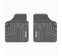 Tapis de Voiture Tapis Sol Antidérapants Et 2 Ou 4 Pièces pour Fiat 500 2007-2022 500e 2020 2021 500L 2014-2018 500X 2015-2022(A-2pcs)