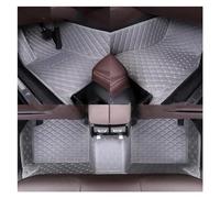 Tapis de Voiture Tapis Sol Voiture Personnalisé Accessoires pour BMW Série 5 Toutes Années Modèles pour E34 E39 E60 E61 F07 F10 F11 F18 G30 F90 G31 G38(Grey)