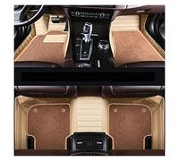 Tapis de Voiture Tapis Sol Voiture Personnalisés pour Hyundai pour Ix35 pour Elantra pour Santa Fe pour Sonate pour Tucson pour Solaris pour Accent Tapis de Sol(Beige-Beige Coffee)