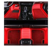 Tapis de Voiture Tapis Sol Voiture Personnalisés pour Hyundai pour Ix35 pour Elantra pour Santa Fe pour Sonate pour Tucson pour Solaris pour Accent Tapis de Sol(Red-Red)