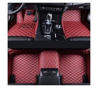 Tapis de Voiture Tapis Sol Voiture pour Duster 2012~2018 Accessoires Intérieurs Automatiques Tapis en Cuir Tapis Repose-Pieds Kit Tapis Voiture(Bordeaux)