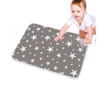 Tapis de voyage pour bébé : tapis à langer, rembourrée portable, couche de protection absorbante imperméable, structure en tissu et confortable | Maintien de l'hygiène