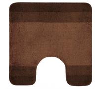 Tapis de WC - Microfibre - Antidérapant - Balance - 55x55cm - Marron SPIRELLA