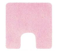 Tapis de WC - Microfibre - Antidérapant - HIGHLAND - 55x55cm - Rose clair SPIRELLA