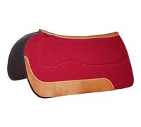 Tapis de western pour cheval Ronzon Legend Confort Pro Rouge 77x60x40 cm