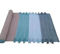 Tapis de yoga 100 % coton bio antidérapant - Respectueux de l'environnement - Tapis tissé à la main - Antidérapant et épais (61 x 72 x 5 mm) pour le fitness quotidien à la maison - Confortable, extra