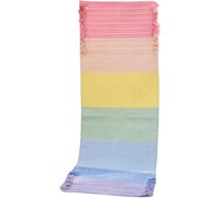 Tapis de yoga 100 % coton bio antidérapant - Respectueux de l'environnement - Tissé à la main - Antidérapant et épais (61 x 72 x 5 mm) pour le fitness quotidien à la maison - Confortable et extra long