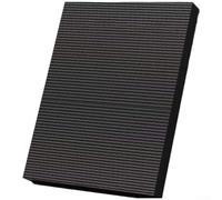 Tapis de yoga adapté pour les exercices avec haltères, pompes, coudières, roulettes, planches et exercices à genoux (violet, 45 x 35 x 4 cm)