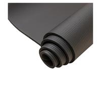 Tapis de yoga allongé, élargi et épais, for exercices danse fitness(Black(183 61 0.8CM))