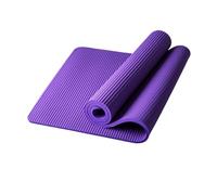 Tapis de yoga antidérapant 10 mm et 15 d'épaisseur, idéal for la maison, gym, perte poids, le fitness, for femmes(PURPLE,10mm)