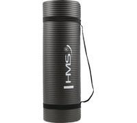 tapis de yoga antidérapant de 183 cm - Idéal pour le yoga, le pilates et les étirements Noir