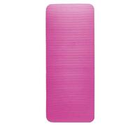 Tapis de yoga antidérapant extra épais pour homme - Pour la maison, la gym, l'entraînement, le Pilates, le coude, le fitness - Rose