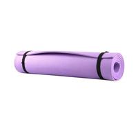Tapis de yoga antidérapant for débutants, tapis gymnastique écologique(Purple)