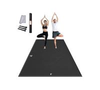 Tapis de Yoga Antidérapant Haute Densité Avec Sac Et Sangle de Transport 305x183cm