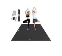 VEVOR Tapis de yoga antidérapant haute densité 244×183 cm avec sac et sangle – pour yoga et pilates