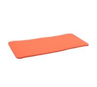 Tapis de Yoga Antidérapant Orange en Caoutchouc Nitrile | Surface Haute Densité à Bandes, Protection des Coudes, Usage Extérieur et Studio de Pilates