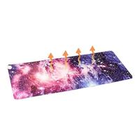 Tapis de yoga chauffant 68 x 183 cm, chauffe-pieds, tapis chauffant électrique antidérapant, idéal pour le yoga, le hot yoga, le Pilates, le fitness et les exercices