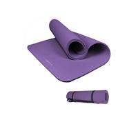 Tapis de yoga, de gym, d'exercices 186 x 120 x 1 cm + sangle de transport - Violet - Vivezen Violet