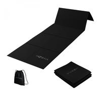 Vivezen - Tapis de yoga, de gym, d'exercices pliable 61 x 183 cm + sac de transport - Plusieurs coloris