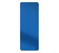 Tapis de yoga de voyage compact qui se replie en petite taille mais offre une couverture complète pour les entraînements standard (bleu)